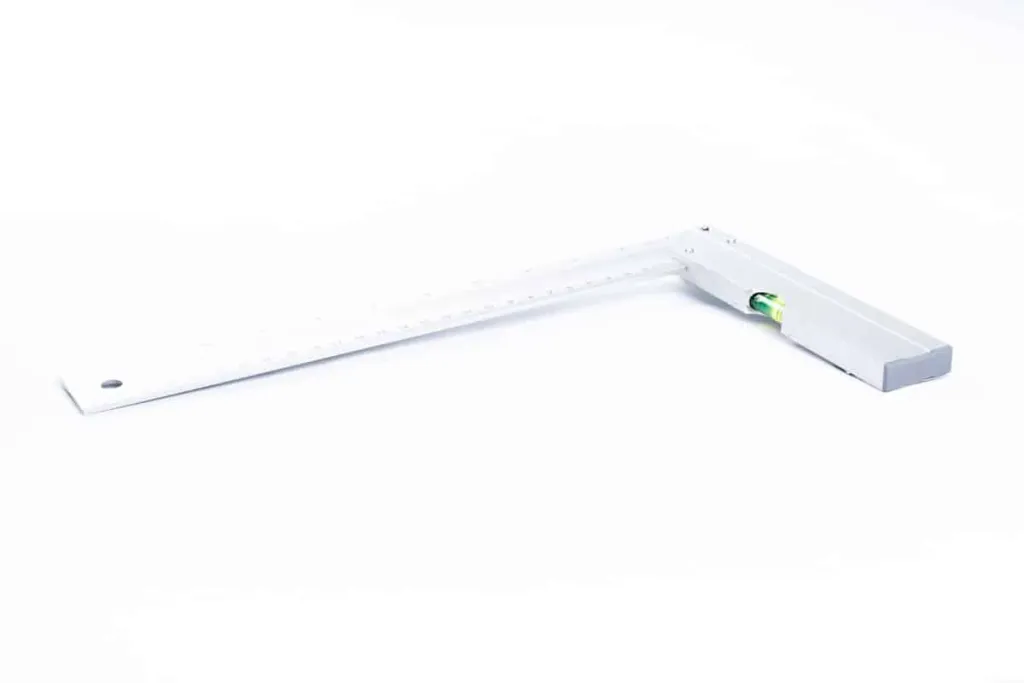 try square with spirit level