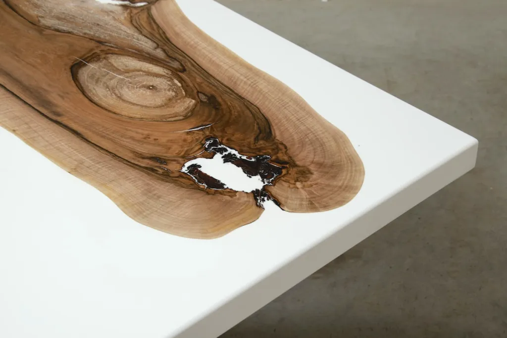 Epoxy Resin Table RAL Signal White Epoxy Resin Table RAL Signal White