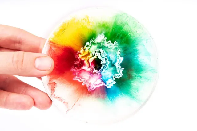 SELENIT WHITE Alcohol ink Epoxy Resin colour selenit