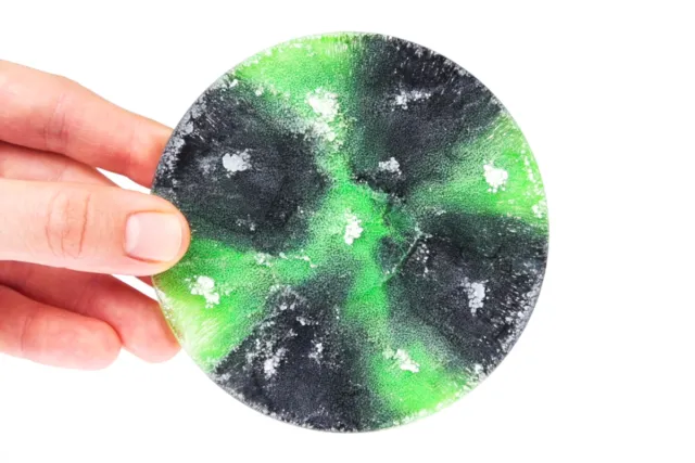 PERIDOT GREEN Alcohol ink Epoxy Resin peridot green