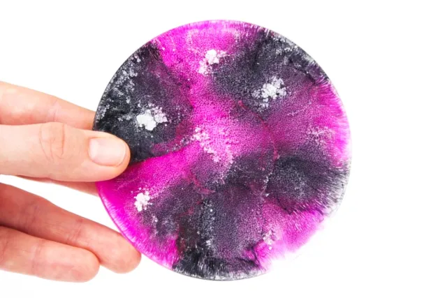 AMETHYST PURPLE Alcohol ink Epoxy Resin purple