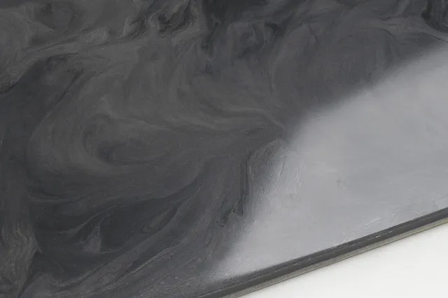 SATIN GREY & DEEP BLACK Epoxy Resin satin grey EP