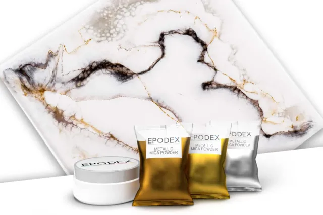 Marble effect Epoxy Resin set