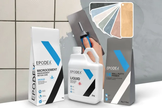 Microcement tiles product image