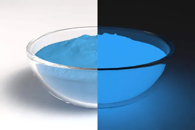 BLUE - GLOW IN THE DARK Glow in the dark blue