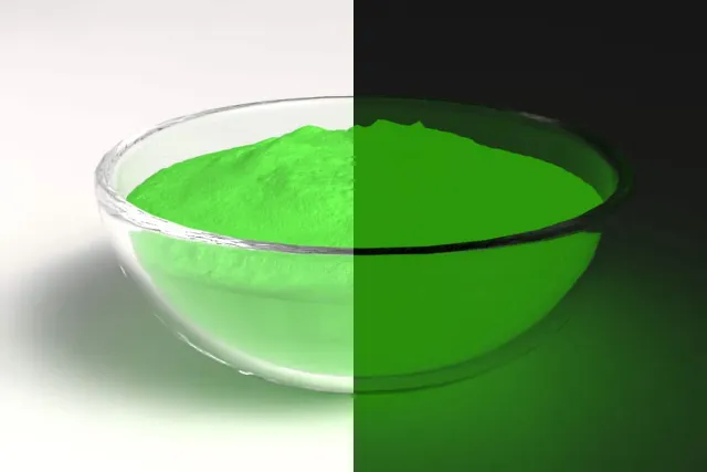 GREEN - GLOW IN THE DARK Glow in the dark green