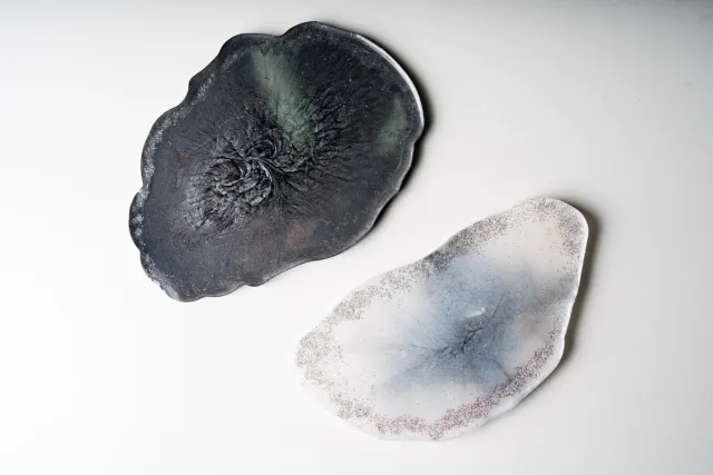 Art Resin coaster geode made of Epoxy Resin Art Resin coaster geode made of Epoxy Resin