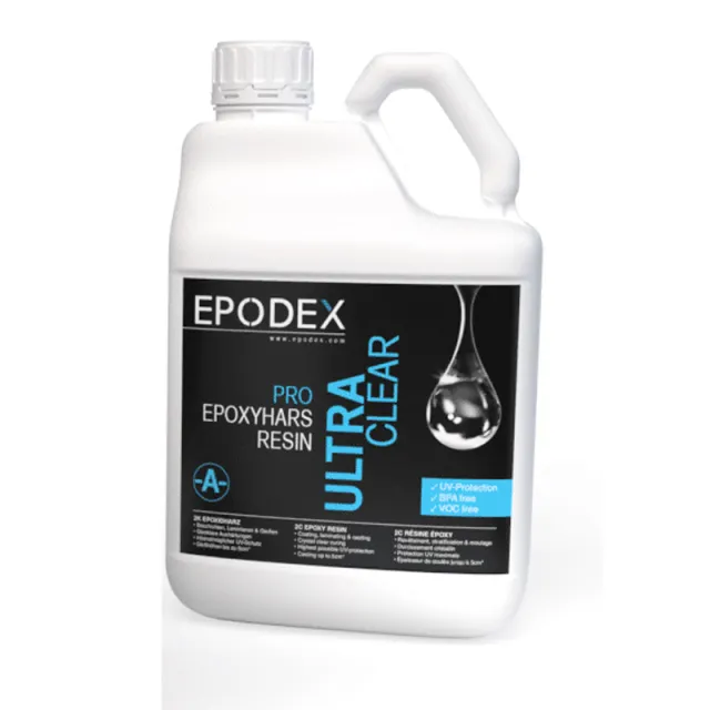 PRO Resin (without Hardener PRO) EPODEX Epoxy Resin PRO-System A
