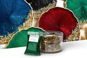 Coaster gold Epoxy Resin Set