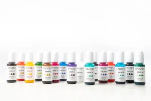 Epoxy Resin transparent Paints sample
