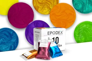 metallic bright Epoxy Resin mica set